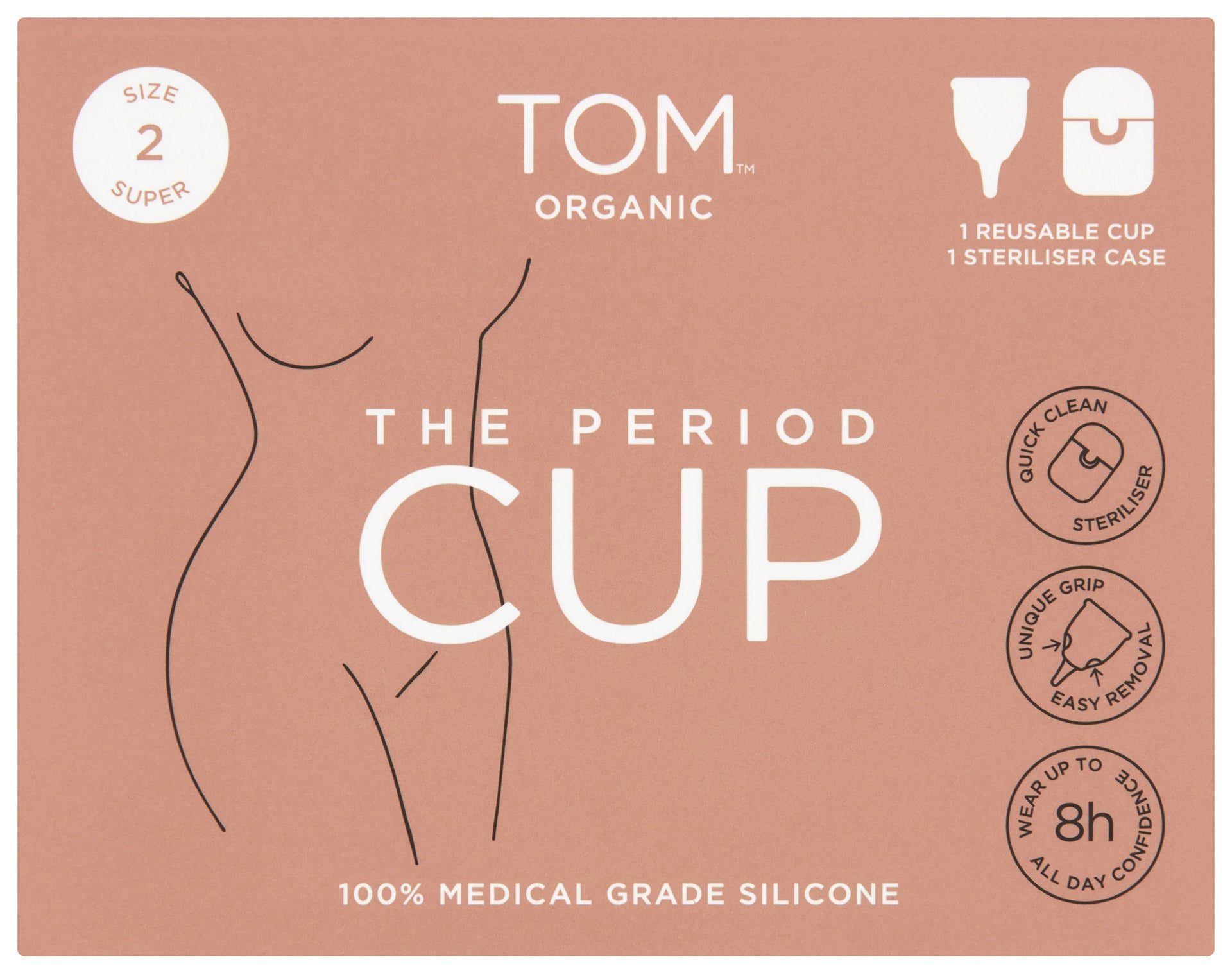 TOM Organic The Period Cup Size 2 Super