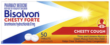 Bisolvon Chesty Forte 50 Tablets