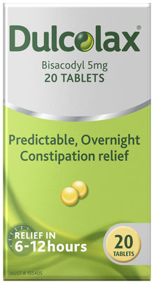 Dulcolax Tablets 20 Pack