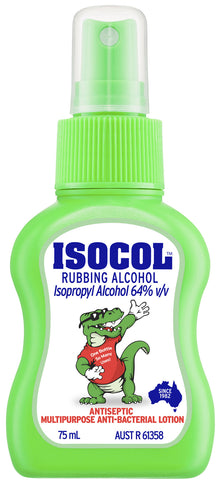 Isocol Rubbing Alcohol Antiseptic 75mL