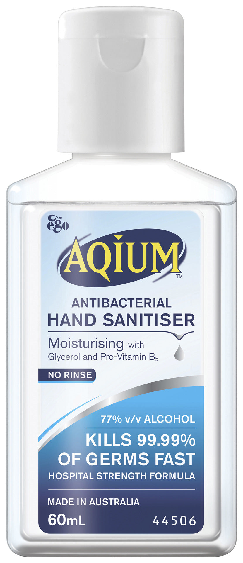 Aqium Antibacterial Hand Sanitiser 60ml
