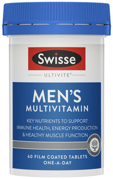 Swisse Ultivite Men's Multivitamin 60 Tablets