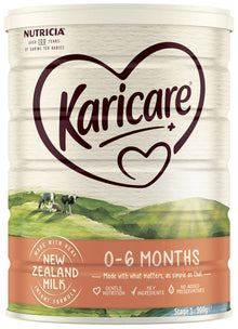 Karicare Stage 1 Infant Formula From 0-6 Months 900g