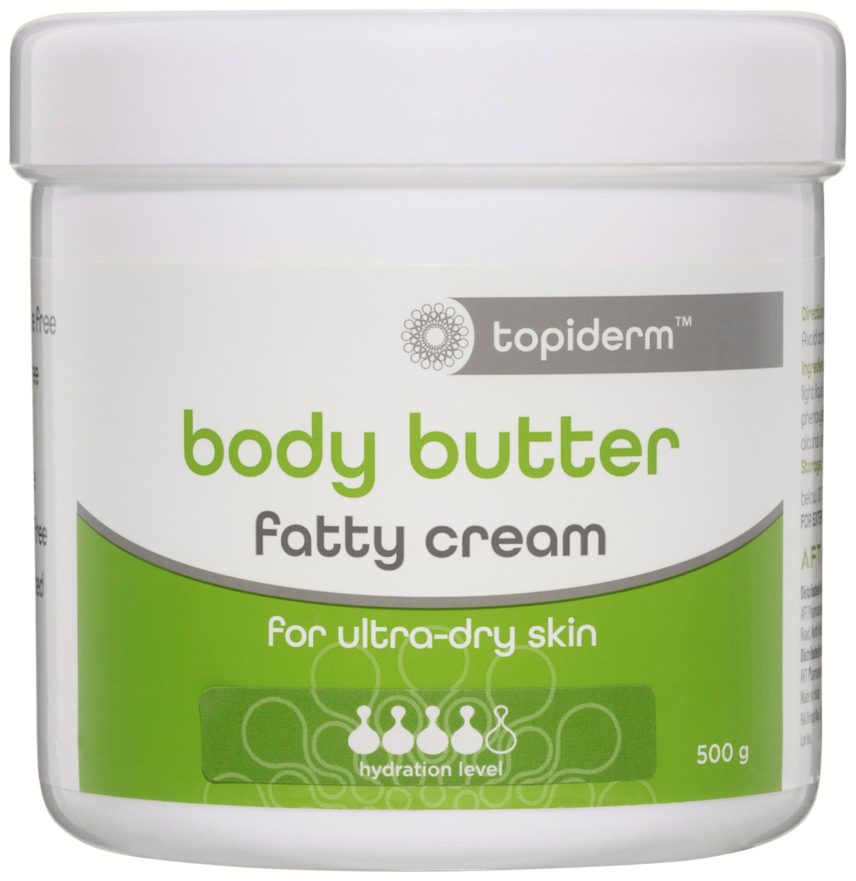 Topiderm Body Butter Fatty Cream 500g