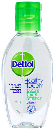 Dettol Healthy Touch Liquid Antibacterial Instant Hand Sanitiser 50mL