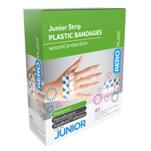 AERO JUNIOR STRIP 40PK 7.2X1.9CM