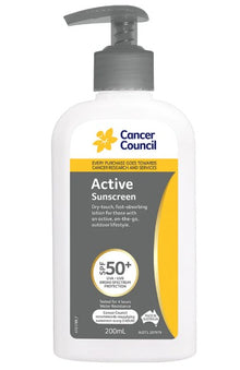 Cancer/C Actv Pmp SPF50+ 200ML