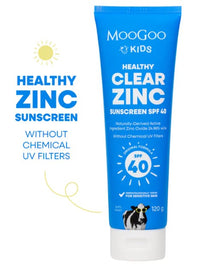 Baby Range Clear Zinc Sunscreen Spf40 120 G