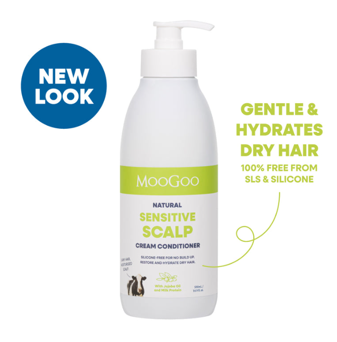 MooGoo Scalp Friendly Cream Conditioner 500Ml