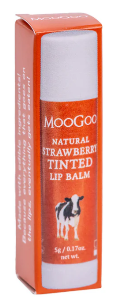 MooGoo Lip Balm - Strawberry Tinted 5G