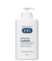 E45 Moisturising Lotion for Dry and Sensitive Skin 500mL
