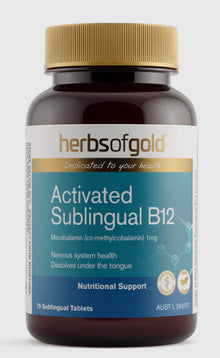 ACTIVATED SUBLINGUAL B12 75T