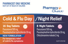 Pharmacy Choice - Cold & Flu Day/Night 24 Tablets