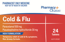 Pharmacy Choice - Cold & Flu 24 Tablets