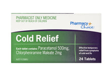 Pharmacy Choice - Cold Relief 24 Tablets